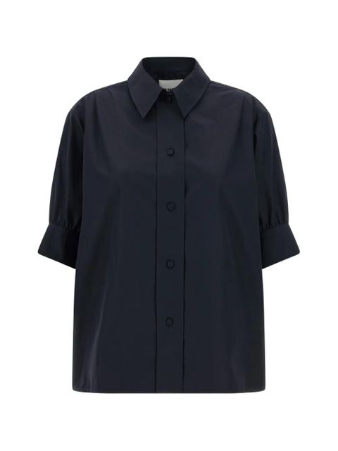Jil Sander pointed-collar shirt - Blue - zdjęcie produktu nr 1