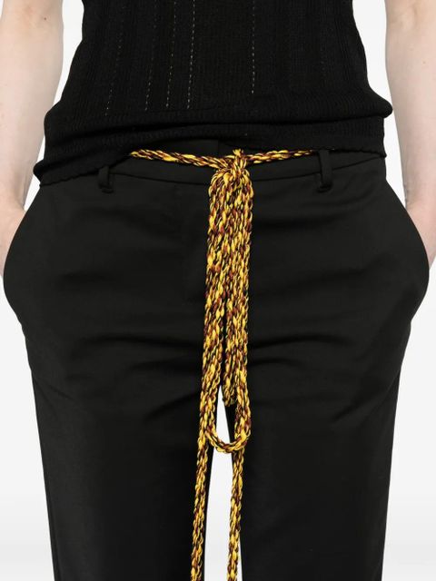 Missoni tie-waist trousers - Black
