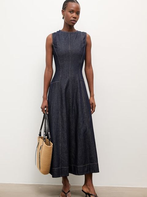 Answear.LAB sukienka jeansowa - zdjęcie produktu nr 1