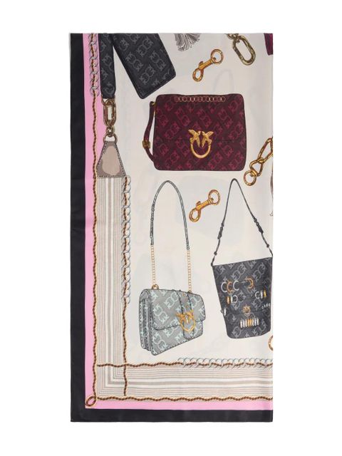 PINKO graphic-print scarf - zdjęcie produktu nr 1
