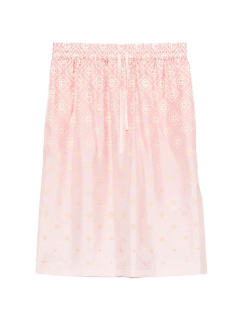 Casablanca drawstring-fastening midi skirt - Pink - zdjęcie produktu nr 1
