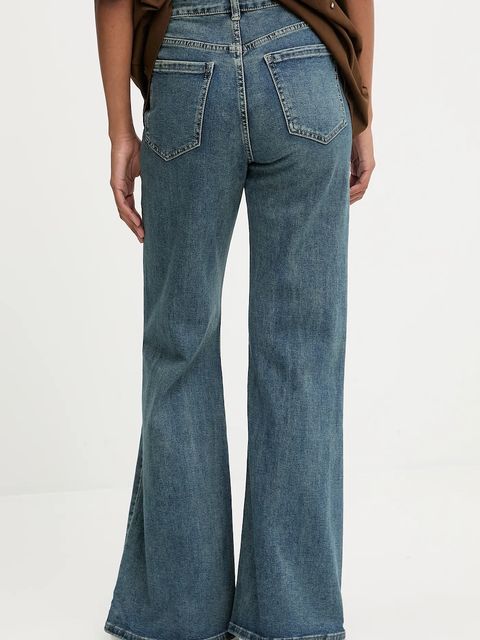 Answear.LAB jeansy damskie kolor niebieski