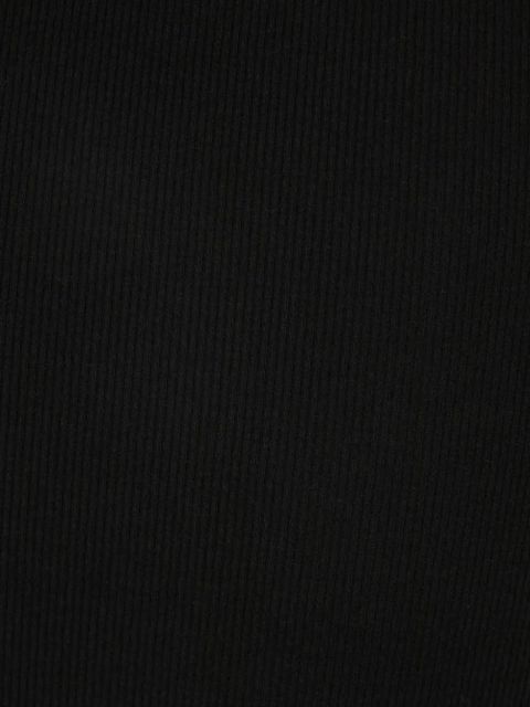 Balenciaga ribbed-knit racer-back top - Black