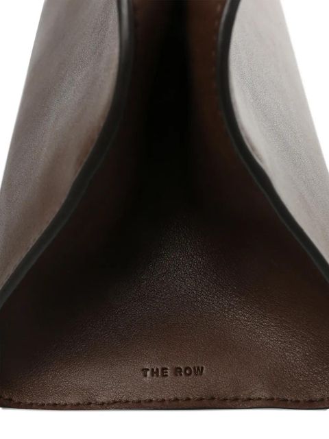 The Row Peggy deos clutch bag - Brown