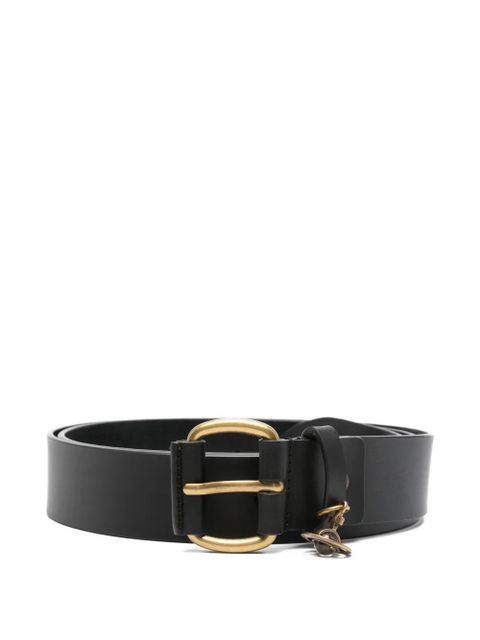 Vivienne Westwood wide Alex charm leather belt - Black - zdjęcie produktu nr 1