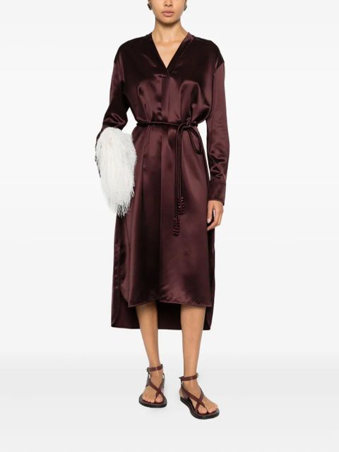 Tory Burch tie-waist dress - Red