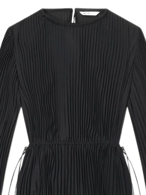 Balenciaga pleated midi dress - Black
