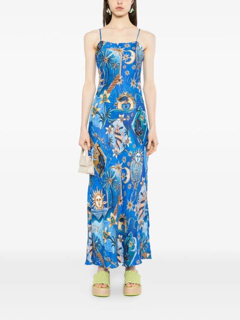 FARM Rio Mystical maxi dress - Blue - zdjęcie produktu nr 2