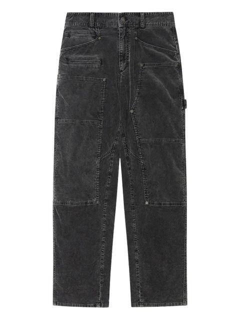MARANT ÉTOILE Lois panelled jeans - Black - zdjęcie produktu nr 1