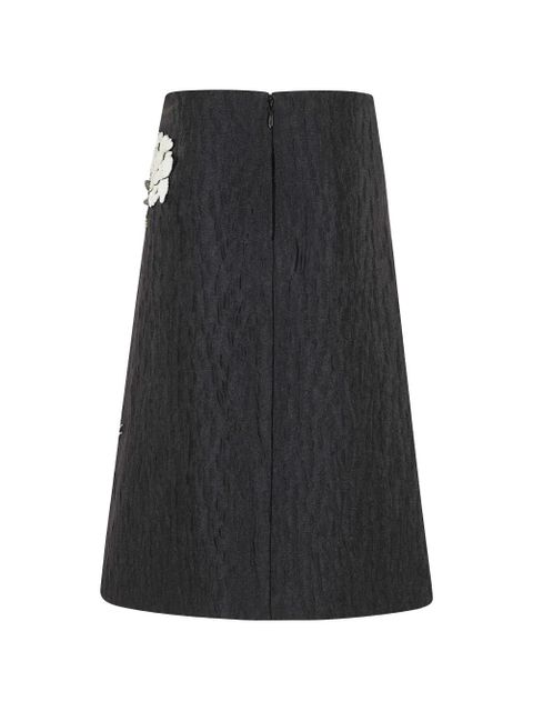 Simkhai floral embellished midi skirt - Black - zdjęcie produktu nr 2