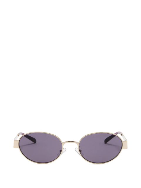Tory Burch oval-frame sunglasses - Gold - zdjęcie produktu nr 1