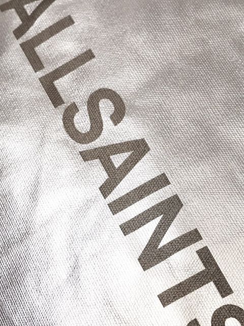 AllSaints torebka SERAFINA kolor srebrny W438XC