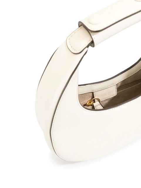 STAUD Moon small leather shoulder bag - White - zdjęcie produktu nr 2