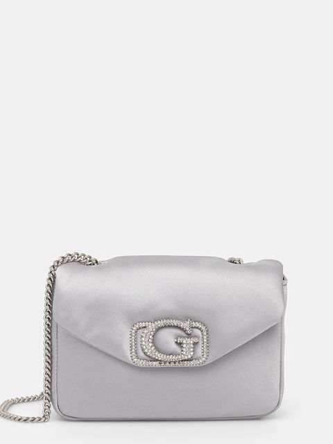 Guess torebka PRUE kolor srebrny HWEY96 70780 - zdjęcie produktu nr 1