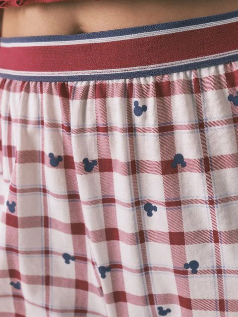 women'secret piżama bawełniana damska kolor czerwony bawełniana 3132157 - zdjęcie produktu nr 2