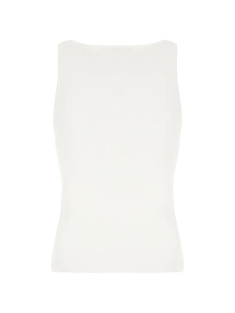 Max Mara ribbed-knit tank top - Neutrals - zdjęcie produktu nr 2