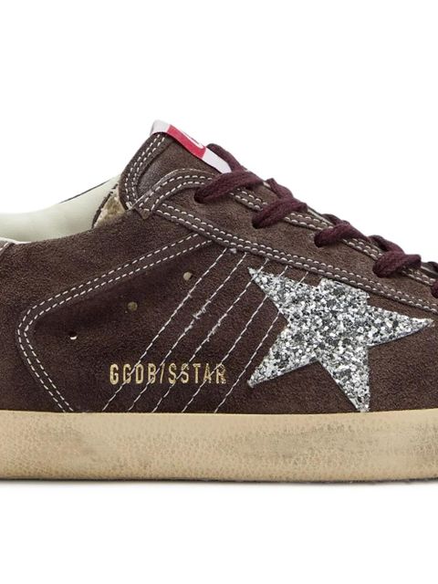 Golden Goose glitter star suede sneakers - Brown - zdjęcie produktu nr 2