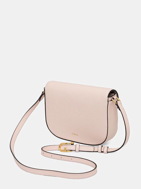 Furla torebka skórzana Moonlight S kolor różowy WB01887 BX3036 4355S - zdjęcie produktu nr 2