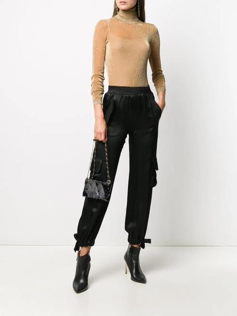 Rabanne diamond chain-link tote bag - Blue - zdjęcie produktu nr 2