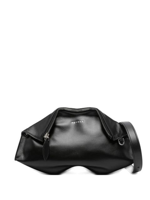 Alexander McQueen Manta zip clutch bag - Black - zdjęcie produktu nr 1