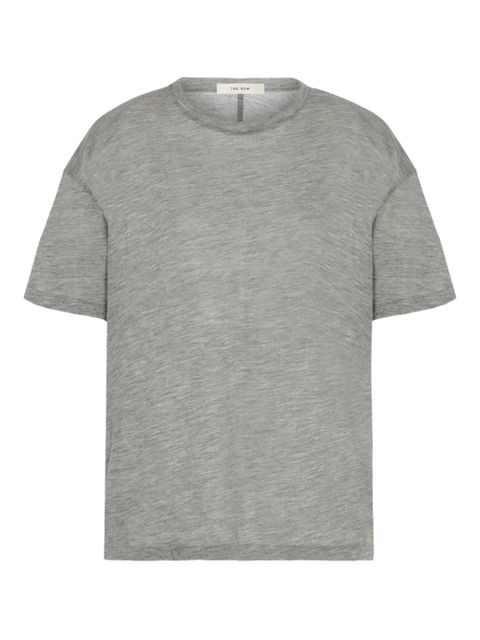 The Row short-sleeve cashmere T-shirt - Grey - zdjęcie produktu nr 1