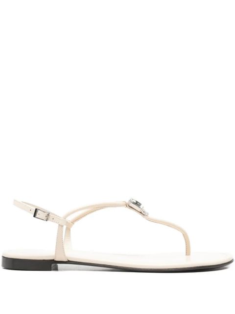Giuseppe Zanotti embellishment strap sandals - Neutrals - zdjęcie produktu nr 1