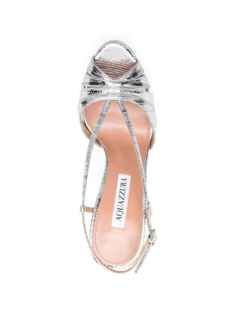 Aquazzura Aimée strappy sandals - Silver