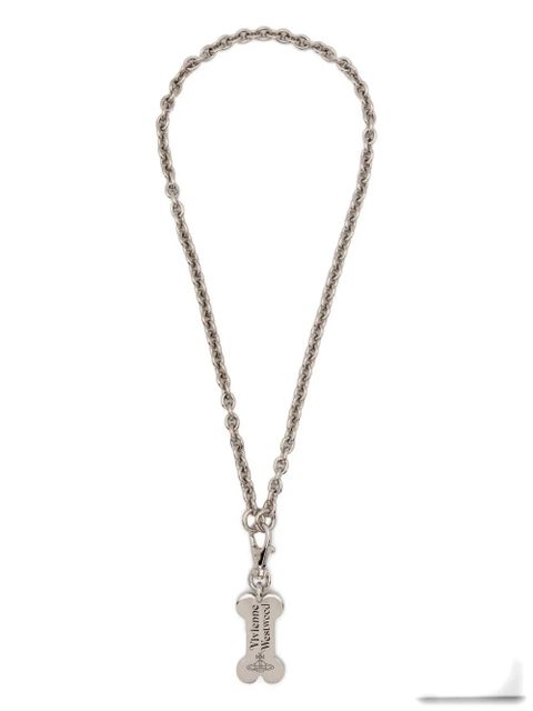 Vivienne Westwood Bone pendant necklace - Silver