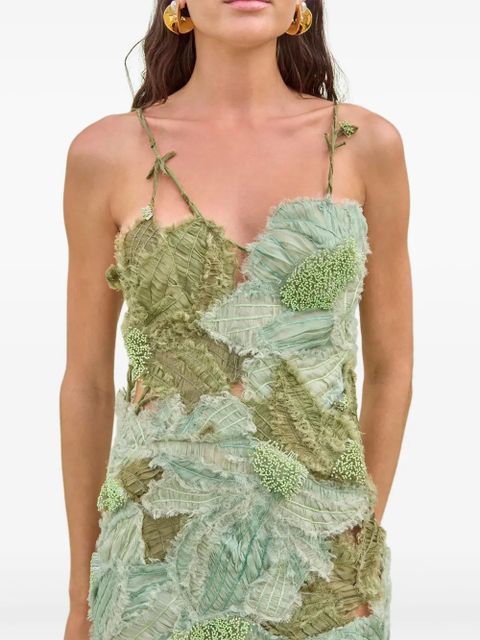 Cult Gaia Alba gown - Green