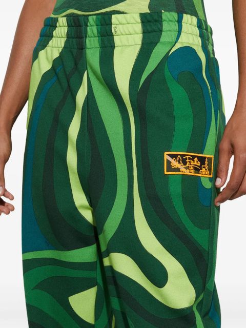 PUCCI fleece track pants - Green