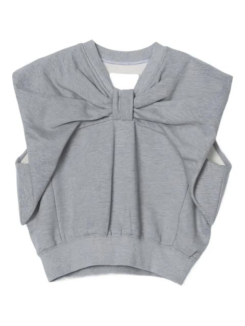 3.1 Phillip Lim bow-embellished tank top - Grey - zdjęcie produktu nr 1
