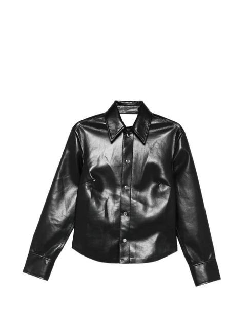 Nanushka cut-out shirt - Black - zdjęcie produktu nr 1