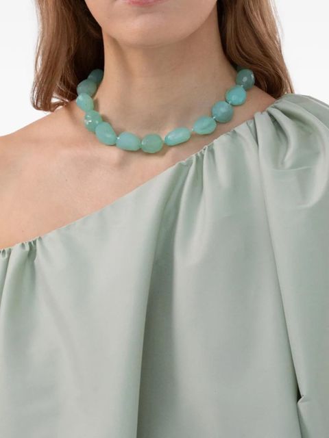 Jennifer Behr chalcedony beaded necklace - Green - zdjęcie produktu nr 2
