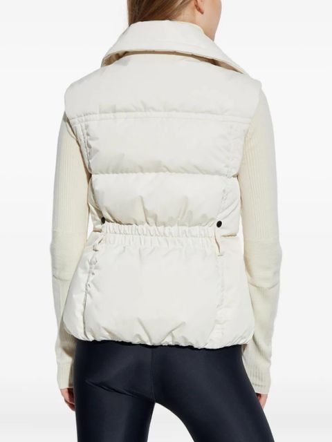 Moncler Grenoble padded pocketed gilet - Neutrals