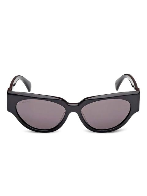 Max Mara Eyewear oval-frame sunglasses - Black - zdjęcie produktu nr 1