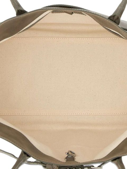 Marge Sherwood large Grandma Used leather tote bag - Brown