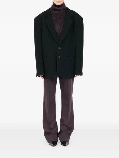 MM6 Maison Margiela single-breasted blazer - Black