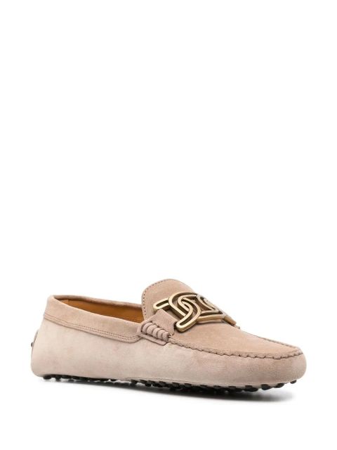 Tod's Kate Gommino suede loafers - Neutrals - zdjęcie produktu nr 2