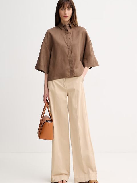 MM by Max Mara koszula damska lniana RITO - zdjęcie produktu nr 1