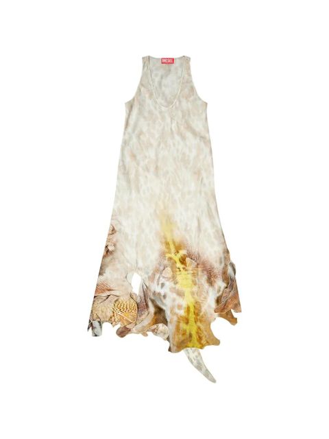 Diesel D-Ikara asymmetric dress - Neutrals - zdjęcie produktu nr 1