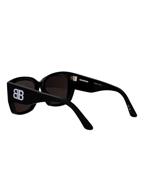 Balenciaga Eyewear BB-logo square sunglasses - Black
