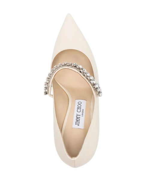 Jimmy Choo Bing 65mm patent leather pumps - Neutrals
