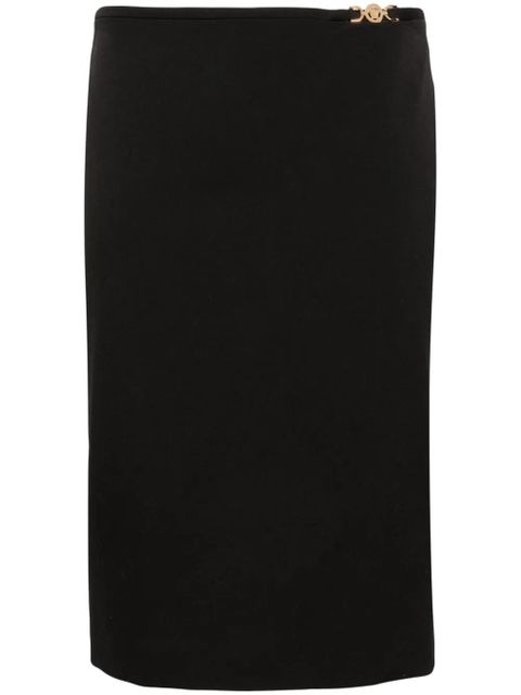 Versace Medusa stretch-wool skirt - Black - zdjęcie produktu nr 1