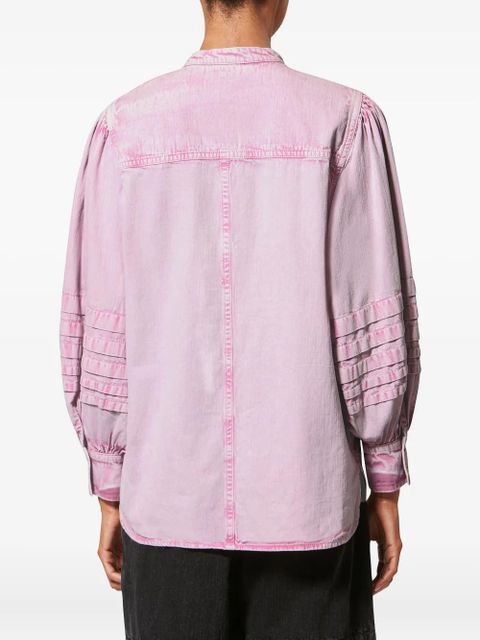 MARANT ÉTOILE Mileda patch-pocket shirt - Pink