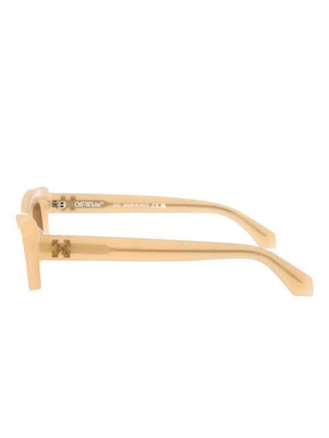 Off-White Venezia rectangle sunglasses - Neutrals