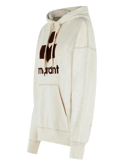 ISABEL MARANT Mansel logo hoodie - Neutrals - zdjęcie produktu nr 2