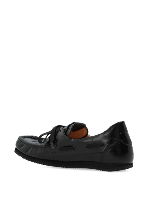 Jacquemus leather loafers - Black