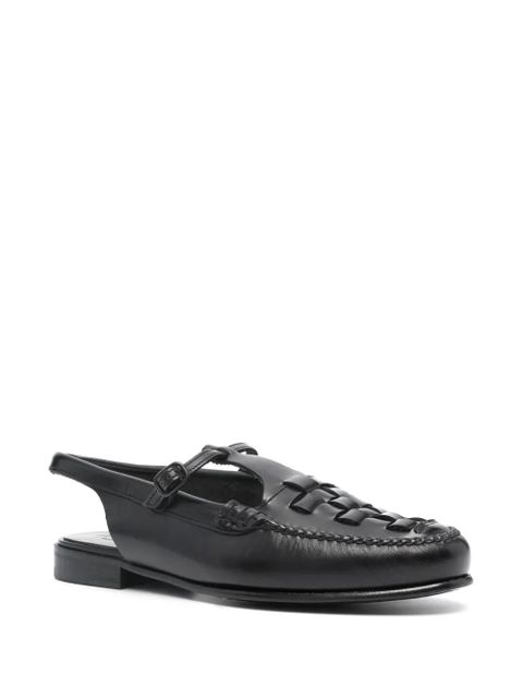 Hereu Roqueta leather slippers - Black - zdjęcie produktu nr 2