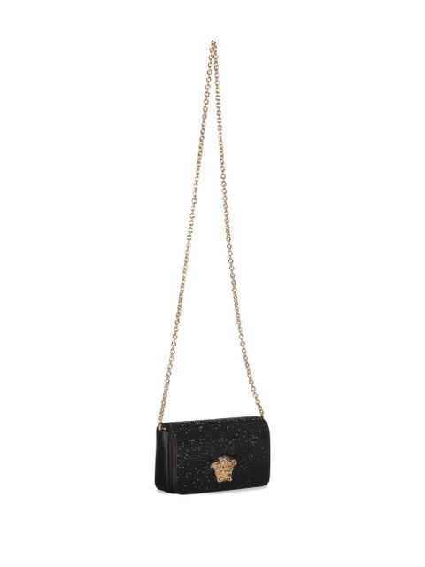 Versace embellished mini bag - Black