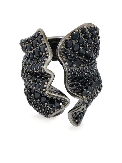 Ferragamo Drape ring - Black - zdjęcie produktu nr 1